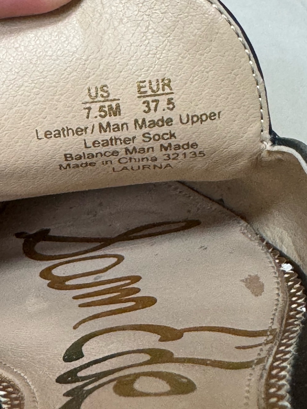 Sam Edelman Black Leather Mules Size 7.5 Great Condition - Picture 5 of 8